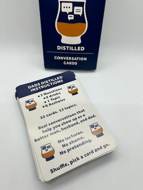 Dads Distilled Conversation Card Deck