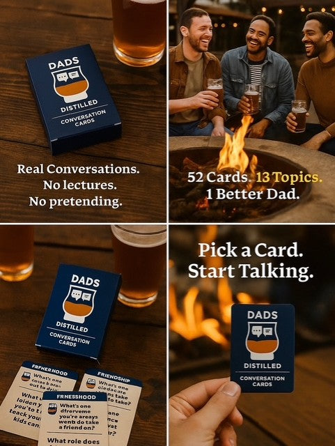 Dads Distilled Conversation Card Deck
